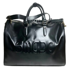 Embossed Weekender Bag – Leather Travel Essential by SMADA