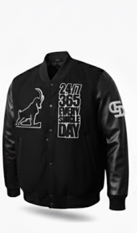 The SMADA Zenith GOAT Varsity Jacket