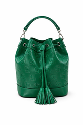 Debossed Lizén Bucket Bag – Vegan Leather Crossbody by SMADA