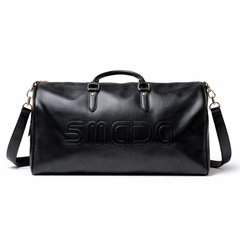 Embossed Weekender Bag – Leather Travel Essential by SMADA