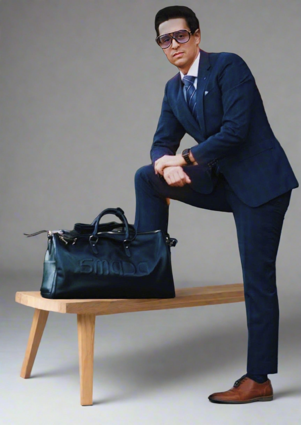 Embossed Weekender Bag