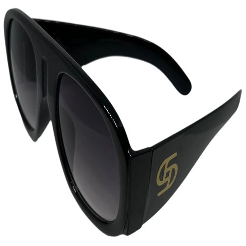 SMADA Pilot Glasses – Sleek Designer Eyewear with Gold S Logo