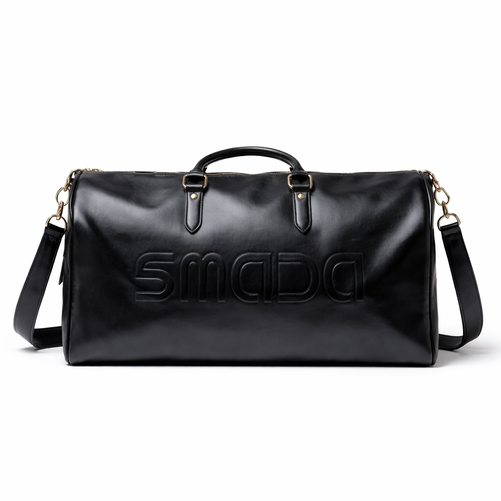 Embossed Weekender Bag – Leather Travel Essential by SMADA