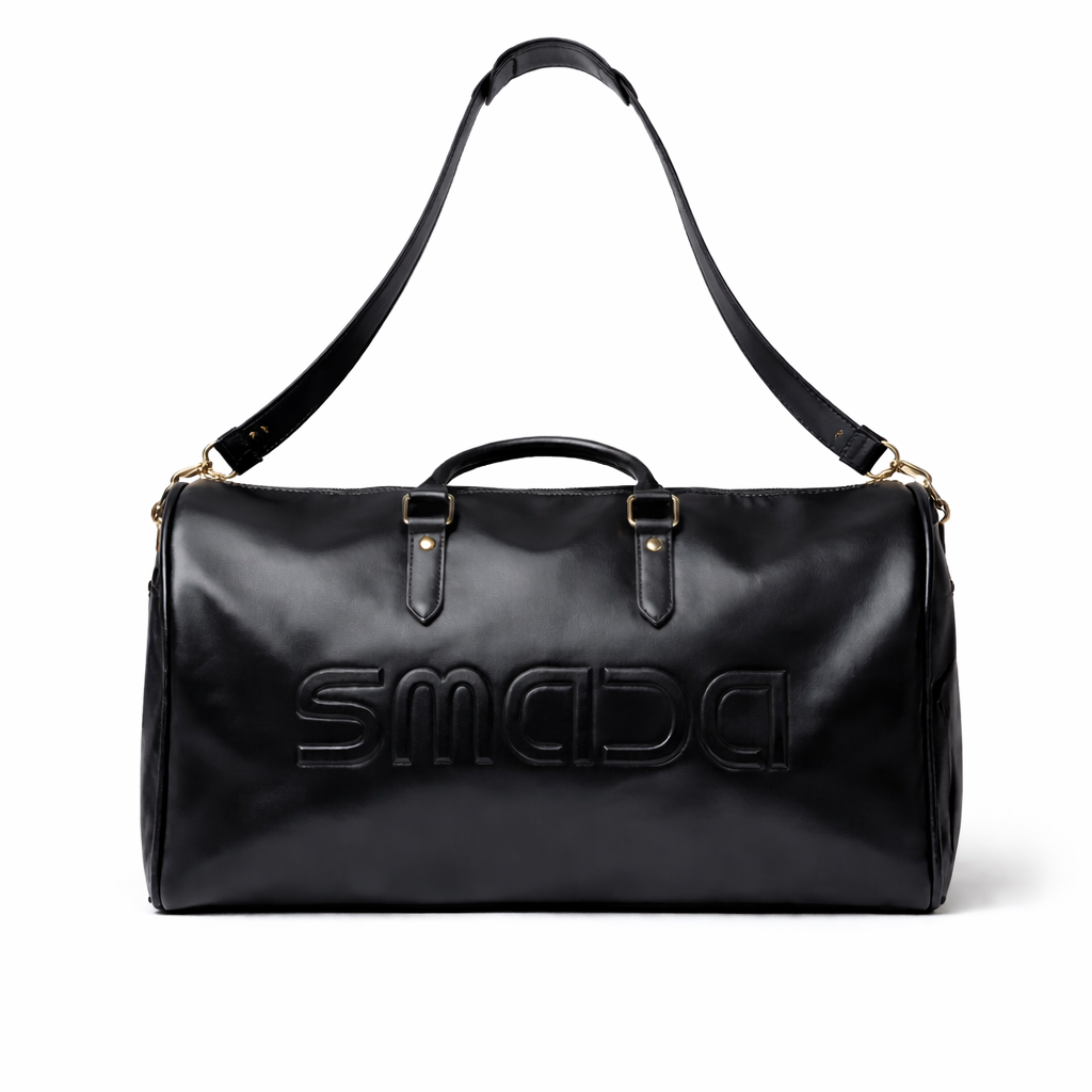 Embossed Weekender Bag – Leather Travel Essential by SMADA