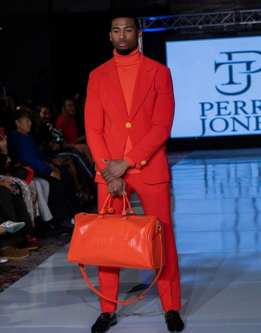 Embossed Weekender Bag